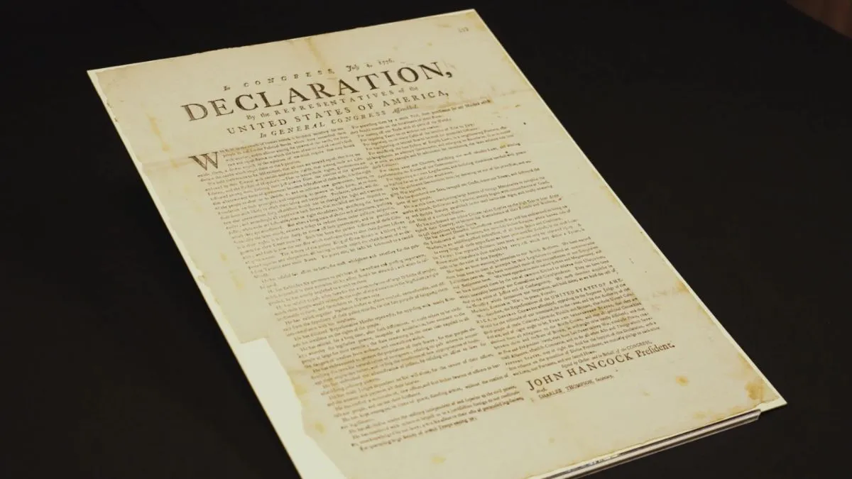 US Declaration of Independence- India TV Hindi