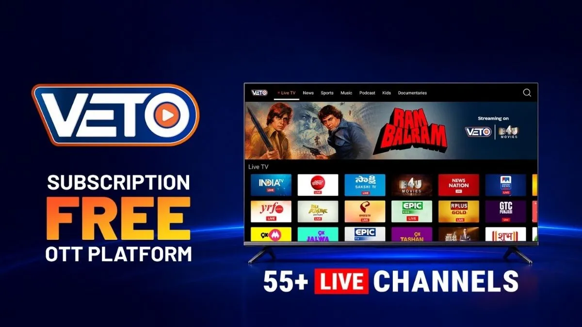 VETO OTT, Live TV Channels, OTT Platform India- India TV Hindi