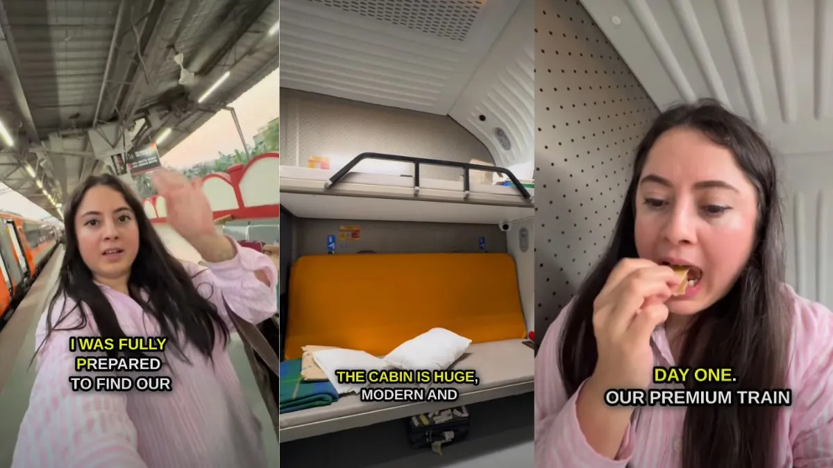 Vande Bharat sleeper train video, Vande Bharat sleeper review, Vande Bharat sleeper video, Vande Bha- India TV Hindi