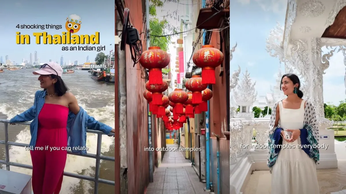 Thailand Trip Video, Indian Woman in Thailand, Thailand video, viral video - India TV Hindi