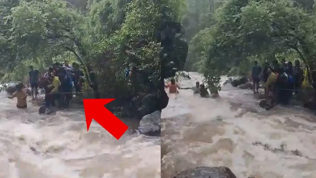 Zenith Waterfall Khopoli tourist rescue- India TV Hindi
