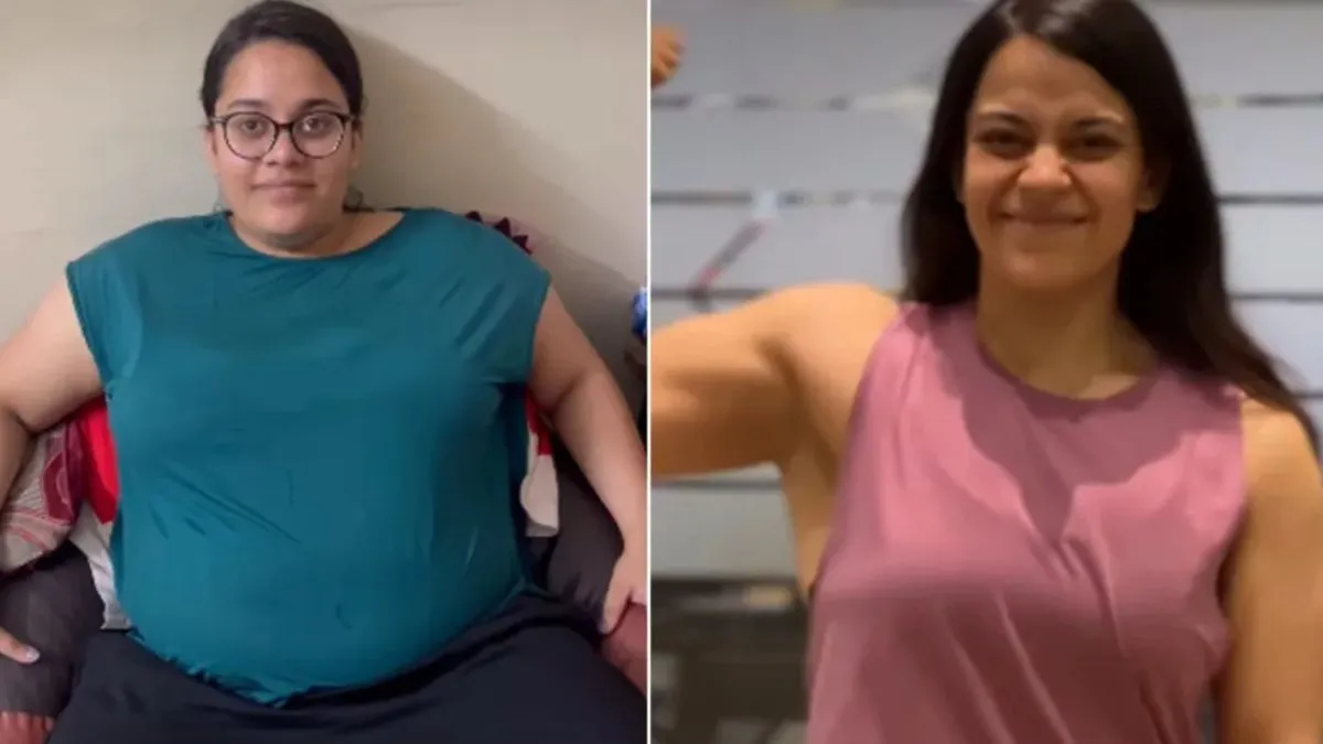 56 किलो वजन घटाकर बदला लुक, जानें इस महिला ने 1.5 साल में कैसे किया गजब का बॉडी ट्रांसफॉर्मेशन
