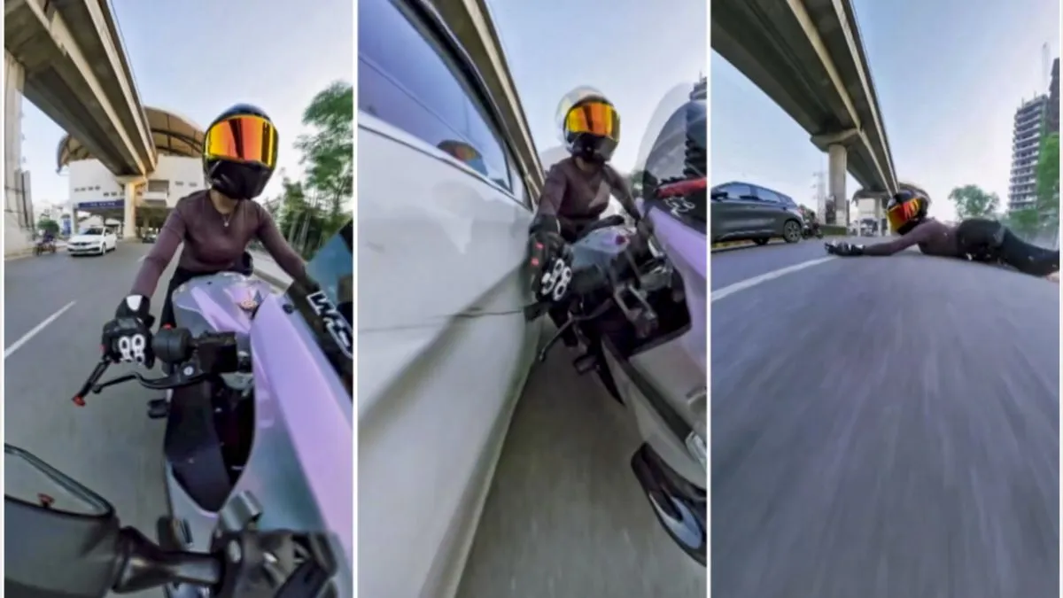 गुरुग्राम में लेडी बाइकर सिया को कार से कुचलने की कोशिश! हत्या के प्रयास की धारा भी लगाई गई, पकड़ा गया आरोपी