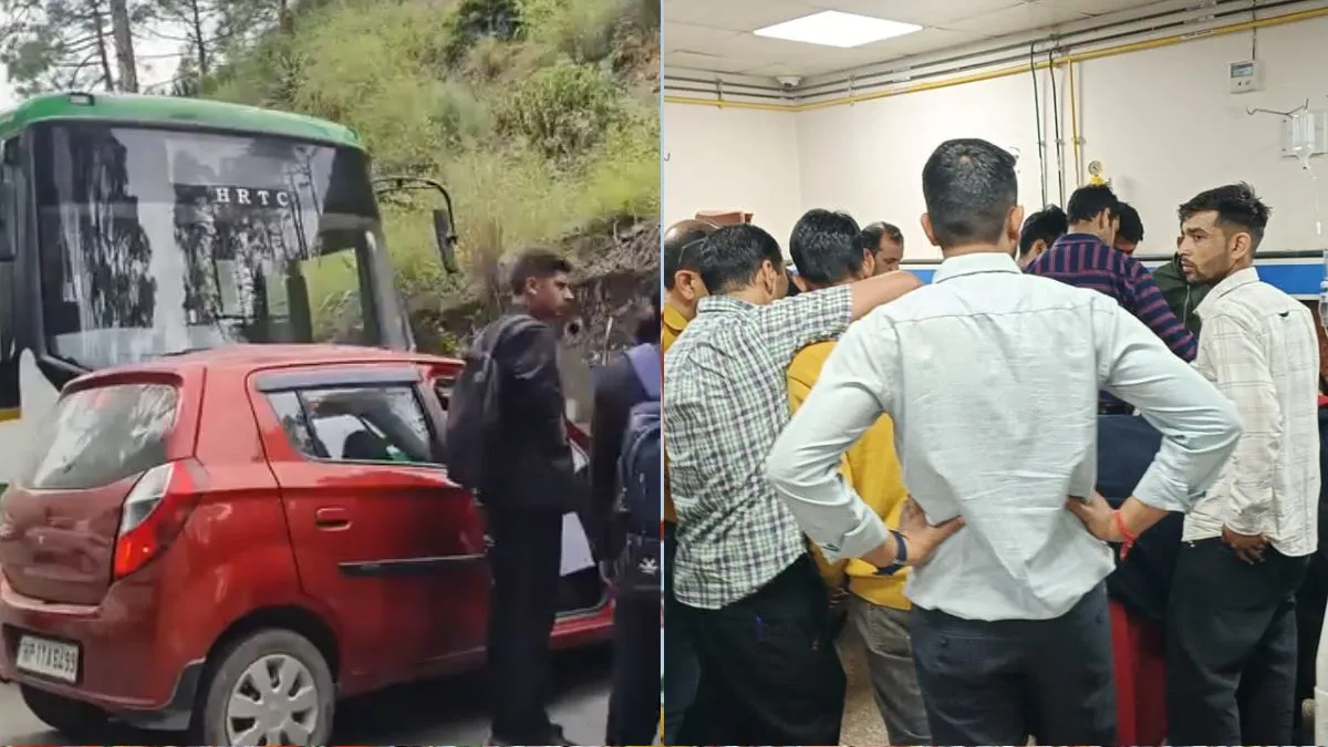 शिमला में कार और रोडवेज बस की जोरदार टक्कर, माता-पिता और दादी की मौत; परिवार में पसरा मातम