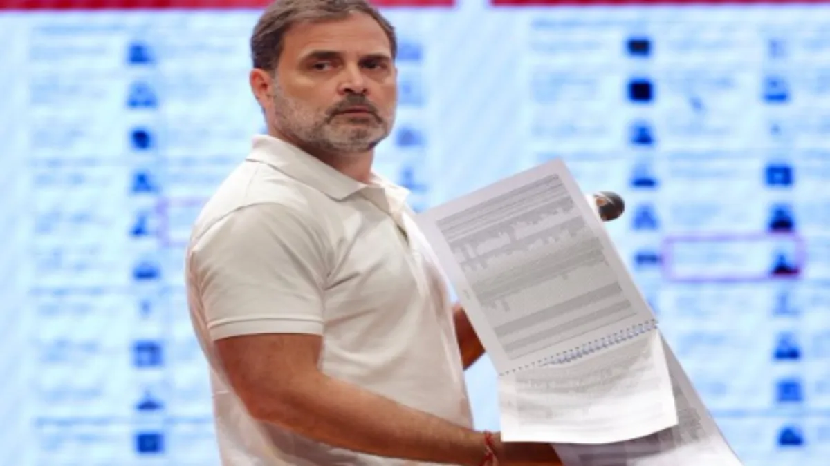 'ज्ञानेश कुमार को चुनाव में मैच फिक्सिंग की जिम्मेदारी सौंपी गई', राहुल गांधी ने CEC पर लगाया बड़ा आरोप