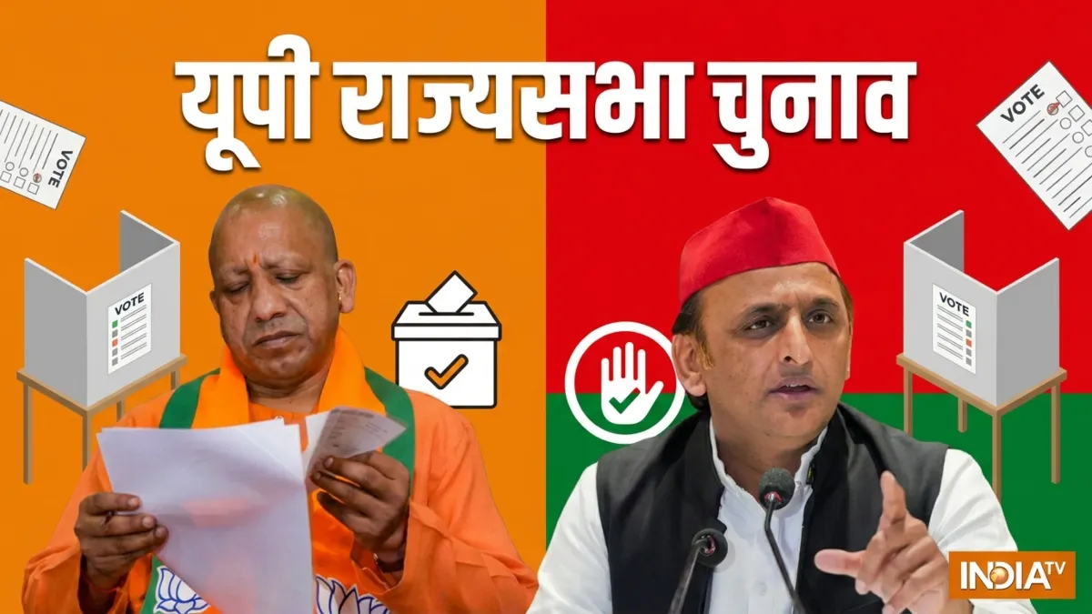 यूपी में राज्यसभा चुनाव को लेकर सियासी हलचल तेज, 7 सीटों पर NDA की जीत संभव, सपा का जानें हाल