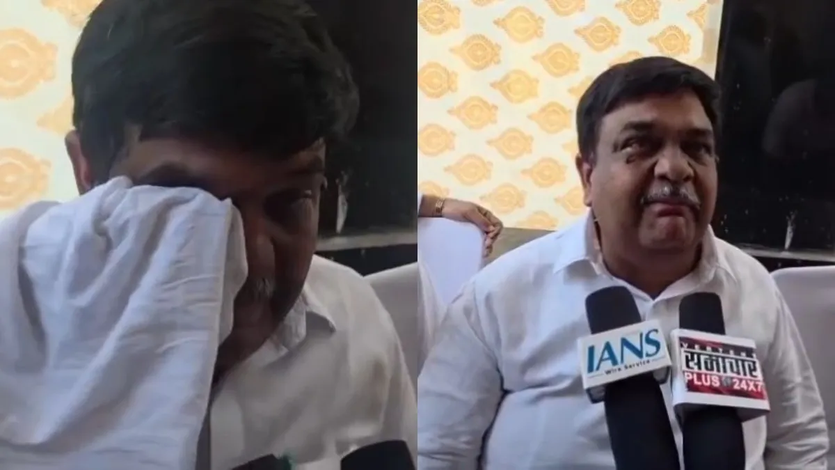 अलवर में BJP की मेयर बनते ही फूट-फूटकर रो पड़े मंत्री, बोले- "पिछली बार छला गया"; देखें VIDEO