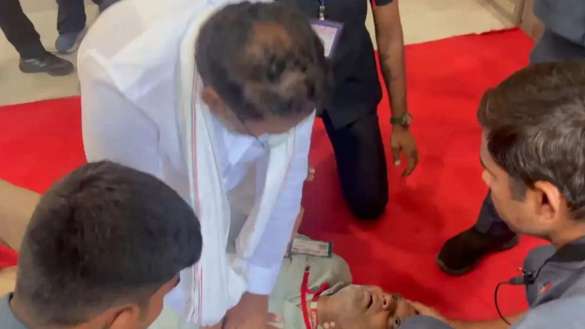 CPR देते रह गए मंत्री वकिटि श्रीहरि, विधानसभा में अचानक गिरे IAS नवीन मित्तल के PS राजू; कार्डियक अरेस्ट से मौत