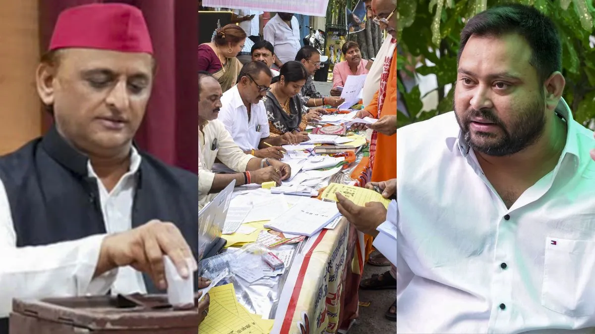 यूपी-बिहार MLC चुनाव में बूथ कैप्चरिंग, मारपीट, बैलेट लूटने के आरोप; अखिलेश-तेजस्वी ने उठाए सवाल
