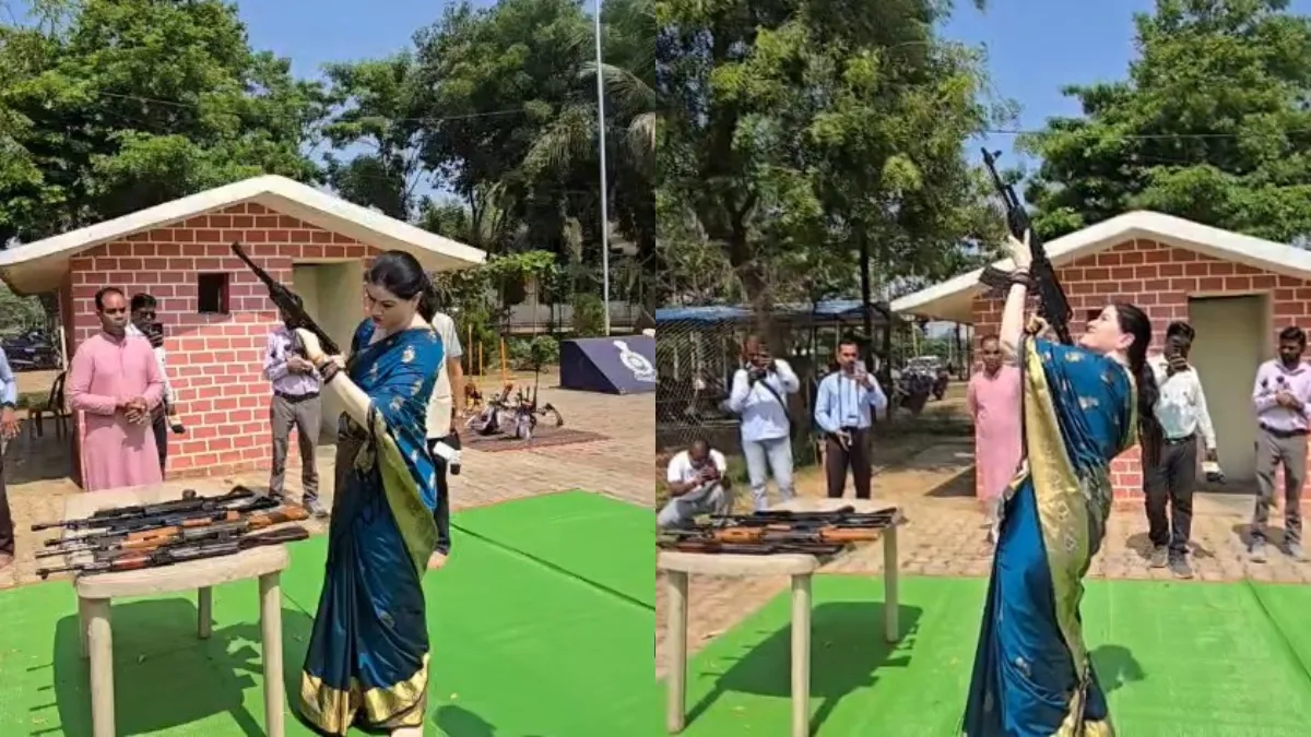 AK-47 से फायरिंग का VIDEO वायरल होने के बाद IPS अंकिता शर्मा को कारण बताओ नोटिस, समर्थन में उतरे विधायक रिकेश सेन
