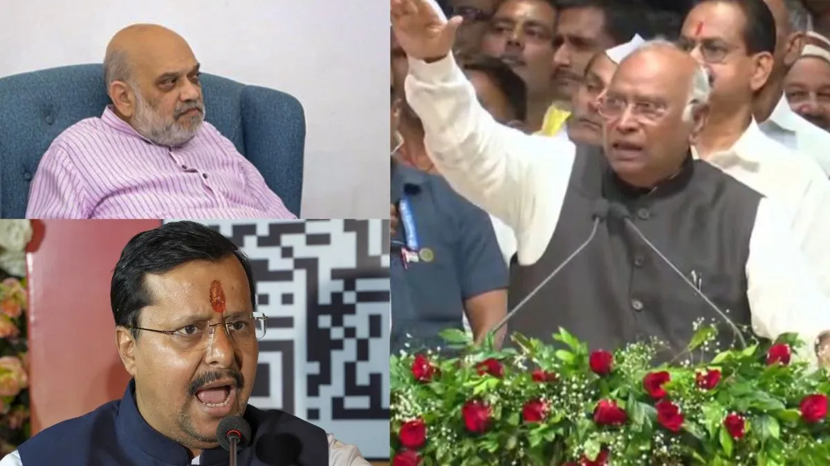 खरगे के PM मोदी के पिता पर विवादित बयान से हंगामा, BJP से आए रिएक्शन, शाह बोले- "सारी मर्यादाएं तार-तार कर दी"