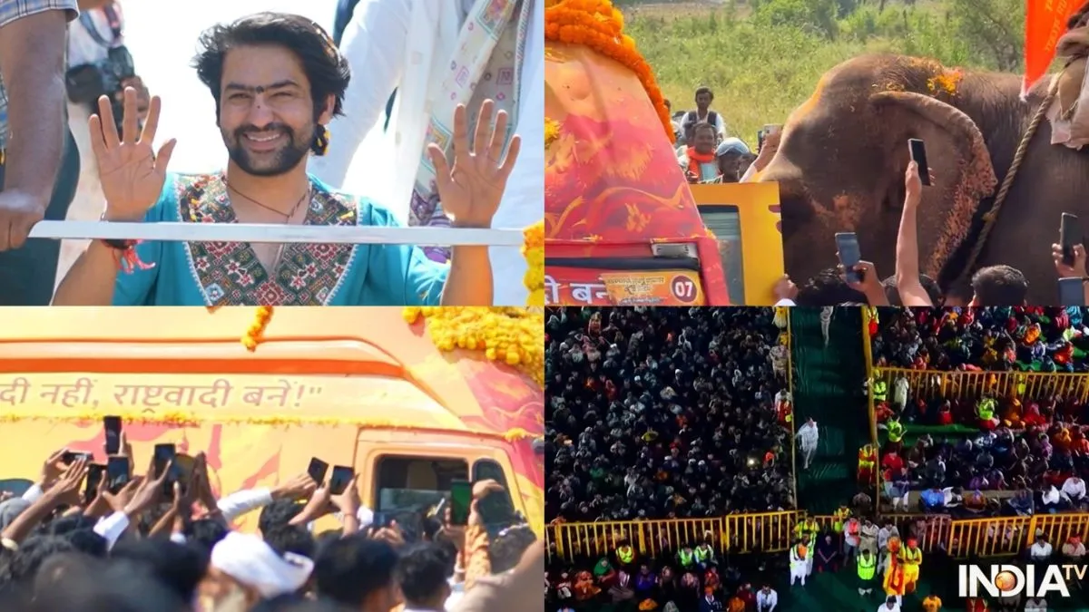 बागेश्वर धाम सरकार की हिंदू एकता रथ यात्रा का असर, कई गांवों ने लिया नशामुक्ति का संकल्प