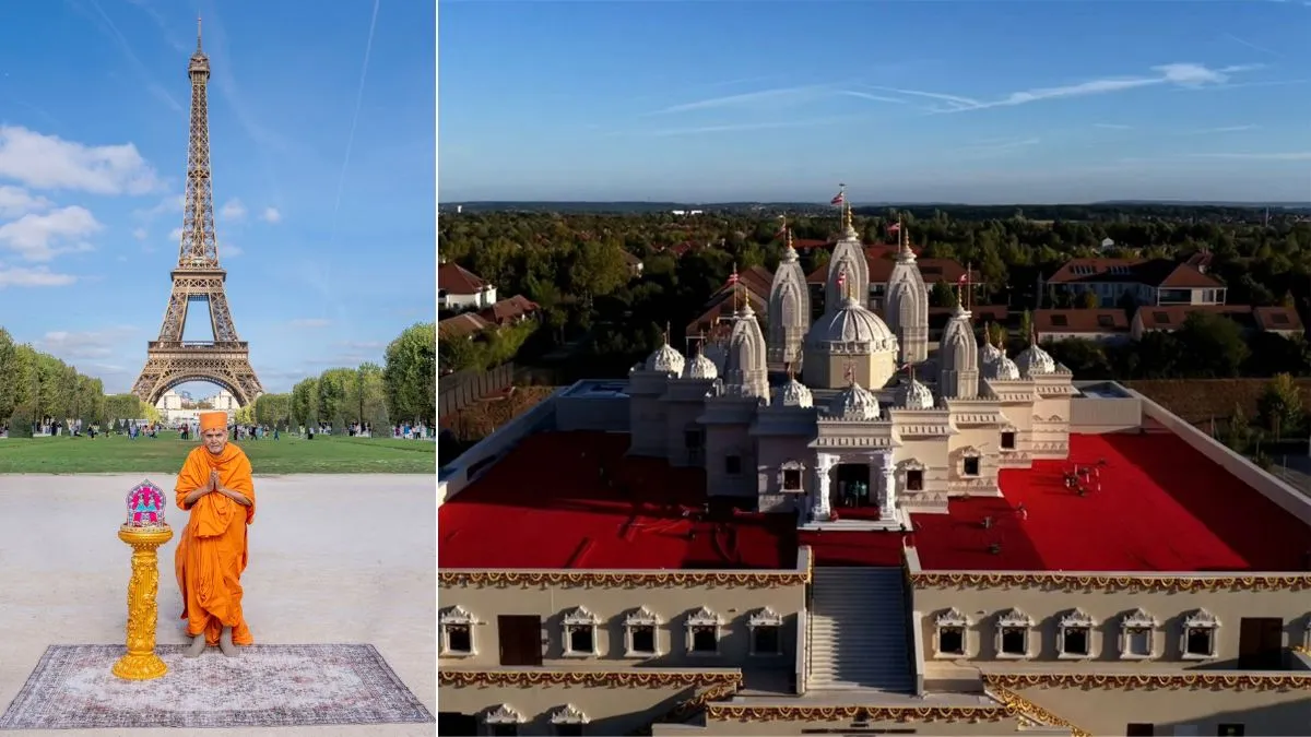 एफिल टावर विवाद में स्वामी नारायण संस्था को क्लीन चिट, जांच में महिलाओं को हटाने की कोई मांग नहीं पाई गई