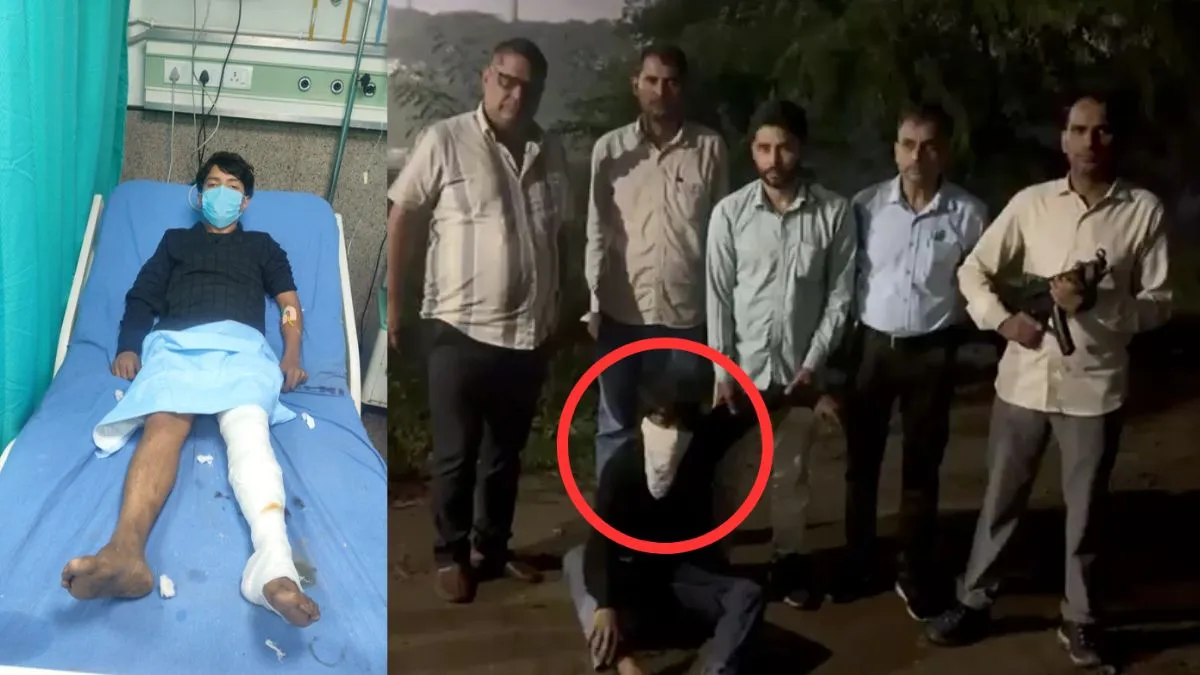 दिल्ली में हाशिम बाबा गैंग का शूटर शिवम गिरफ्तार, द्वारका पुलिस के साथ मुठभेड़ के दौरान पैर में लगी गोली