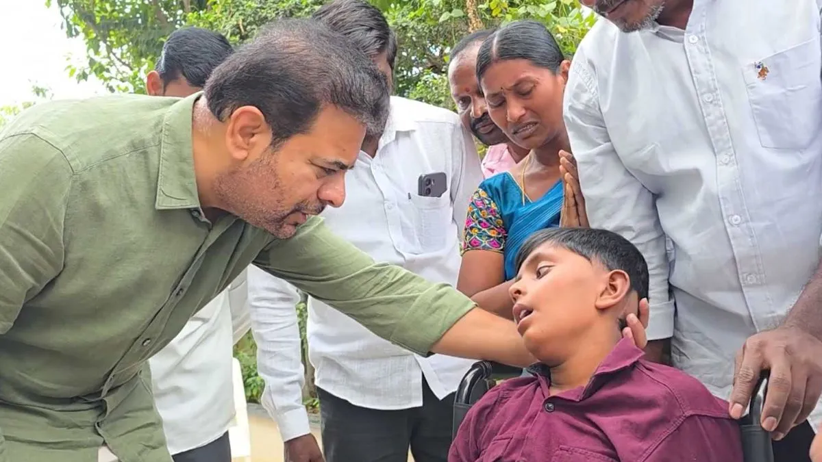 'डरो मत, मैं तुम्हारे साथ हूं', ब्रेन कैंसर से जूझ रहे 13 साल के बच्चे को KTR का भरोसा