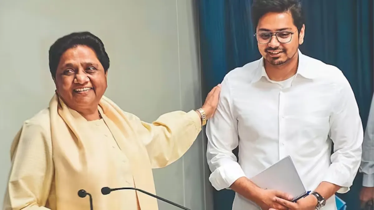 मायावती का बड़ा ऐलान, आकाश आनंद से बहुजन समाज को बहुत उम्मीदें, अशोक सिद्धार्थ की BSP में नहीं होगी वापसी