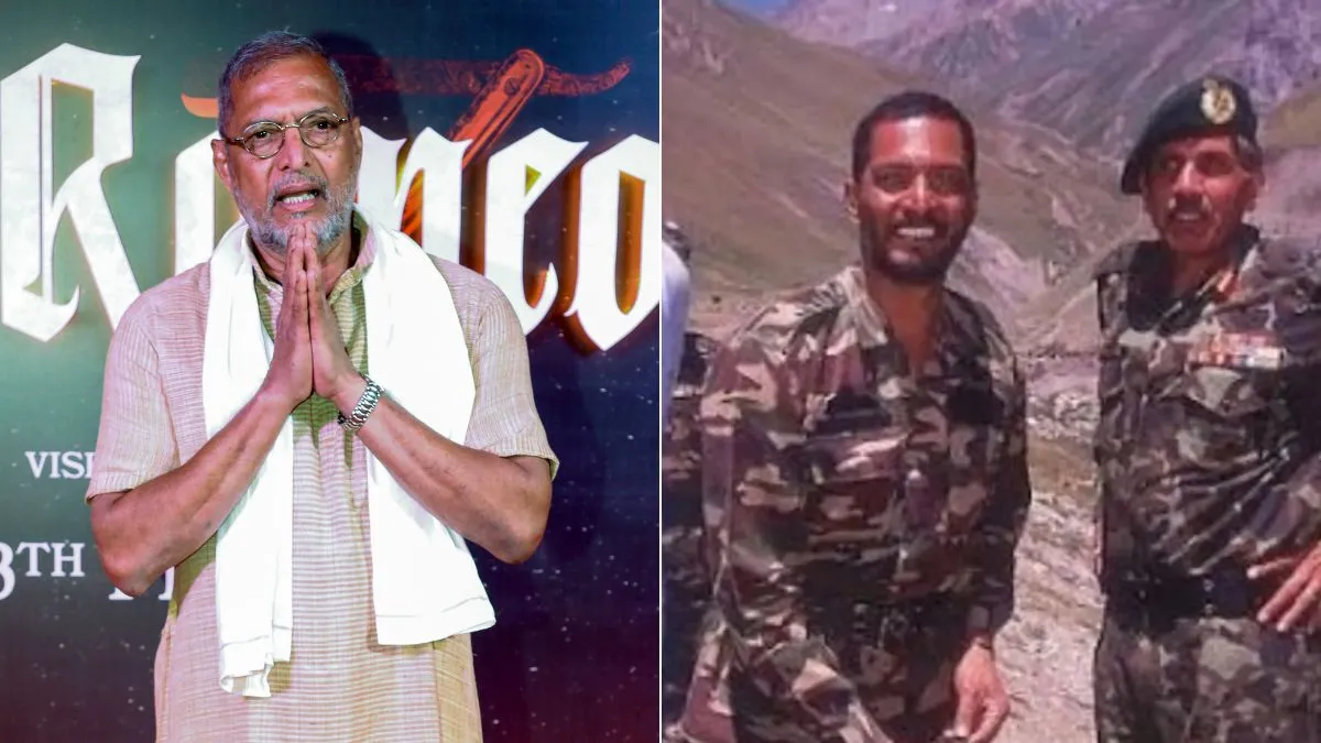'देश के लिए इतना तो कर सकते हैं', जब फिल्म छोड़ कारगिल युद्ध में कूदे नाना पाटेकर, वजन आधा रह गया