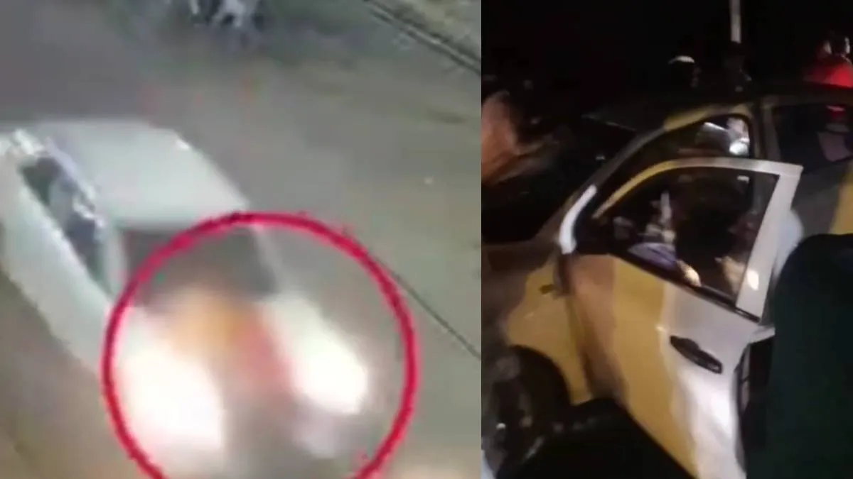 धार के कुक्षी में भीषण हादसा, तेज रफ्तार कार ने पैदल जा रहे पिता-पुत्र को मारी टक्कर, 4 किलोमीटर दूर तक घसीटा