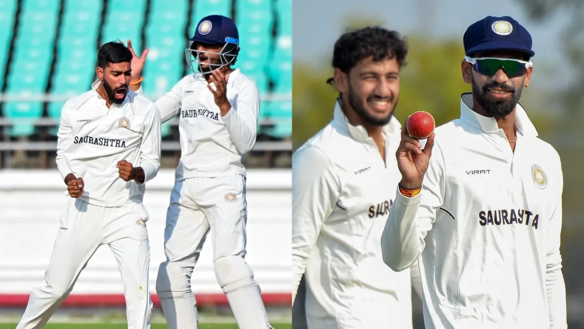 पार्थ भुट ने रणजी ट्रॉफी में रचा इतिहास, 17 रन देकर झटके 8 विकेट, सौराष्ट्र को दिलाई बड़ी जीत