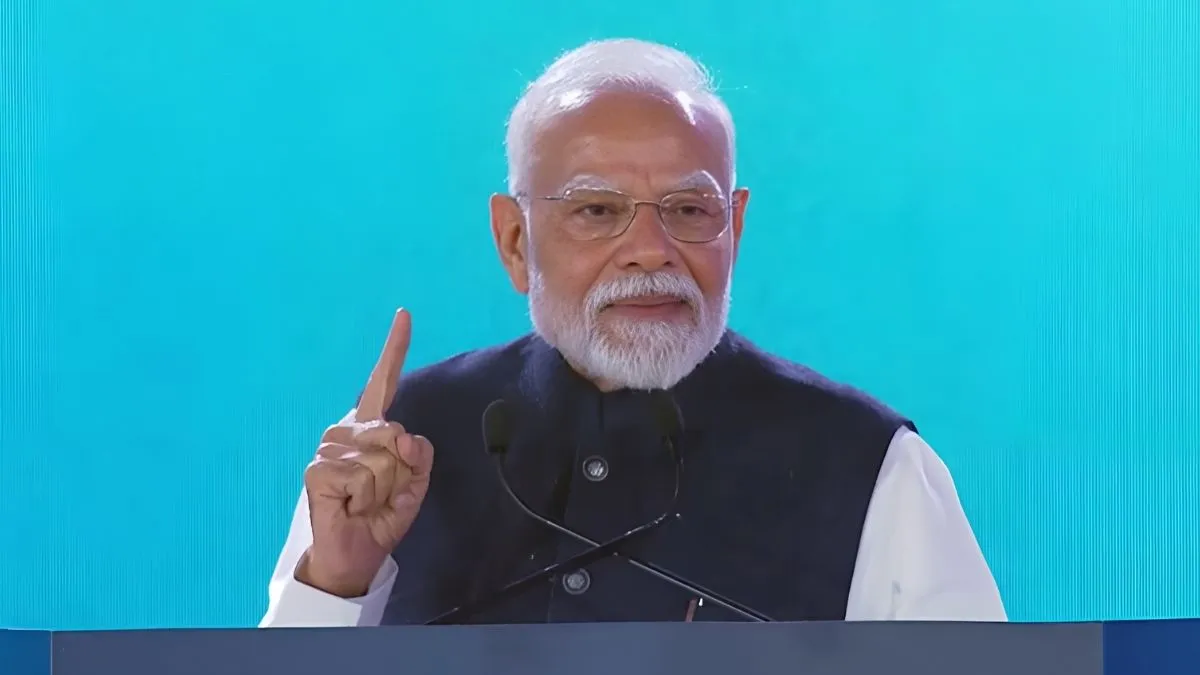 पीएम मोदी ने दुनिया को दिखाया विकास का नया रास्ता, कहा- तकनीक का असली लक्ष्य लाखों लोगों की क्षमता बढ़ाना