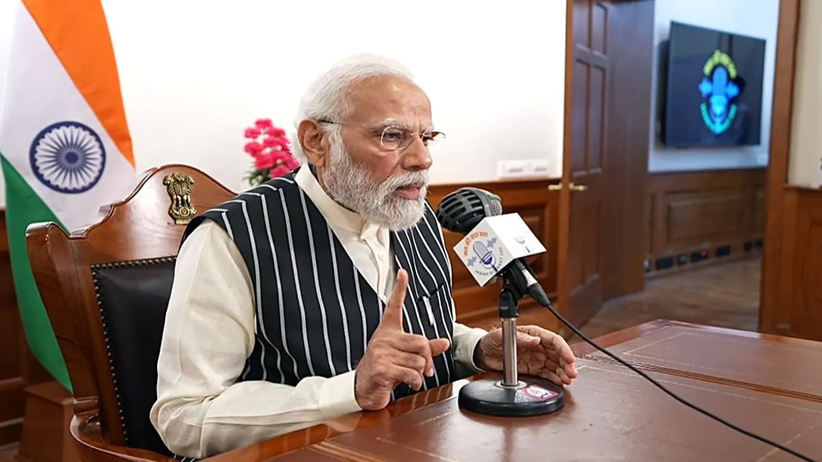 पीएम मोदी बोले, "मन की बात" कार्यक्रम एक तीर्थयात्रा जैसा, कपास की खेती को लेकर दिया खासा जोर