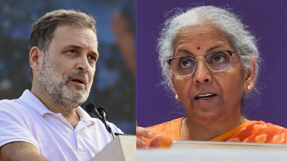 वित्त मंत्री निर्मला सीतारमण ने राहुल गांधी को दिया करारा जवाब, कहा- "आप हर मुद्दे का राजनीतिकरण करने से बचें"