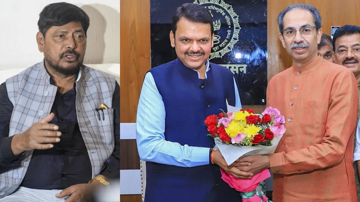 महाराष्ट्र में फिर साथ आएंगे फडणवीस-उद्धव? रामदास आठवले ने कर दिया बड़ा दावा
