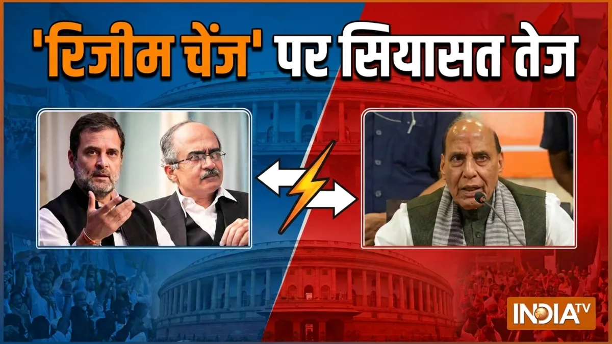‘रिजीम चेंज’ को लेकर कांग्रेस-भाजपा में कोल्डवार जारी, चल रहे बयानों के तीर, जानें किसने क्या कहा