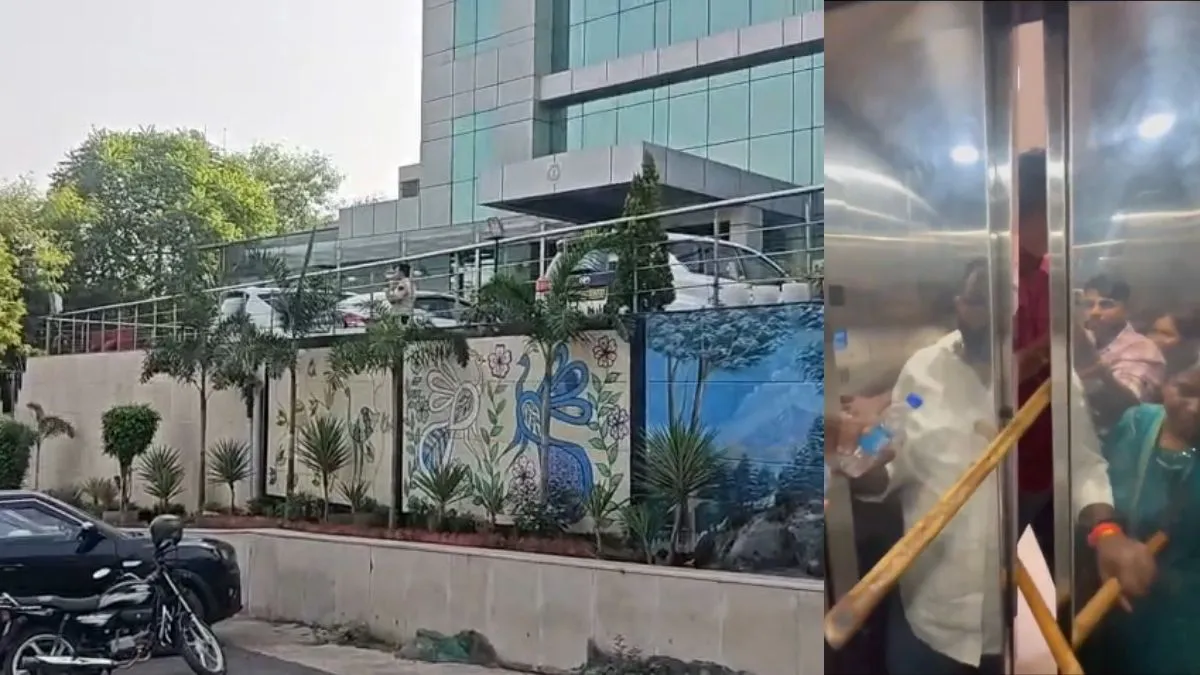 झारखंड भवन की लिफ्ट बनी मुसीबत, पूर्व सांसद घूरन राम के परिवार के लोग अंदर फंसे, 6 की बिगड़ी तबीयत