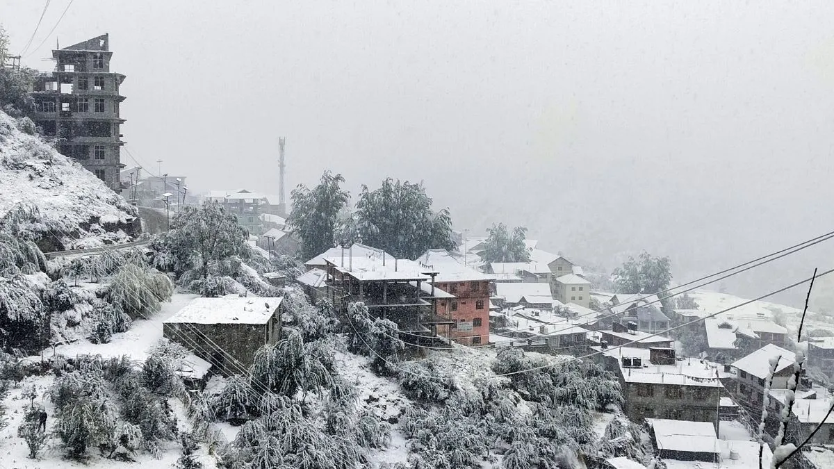 उत्तर भारत में सर्दी ने दी दस्तक! बारिश-बर्फबारी से गिरा तापमान; आज देश के इन हिस्सों में होगी झमाझम बरसात