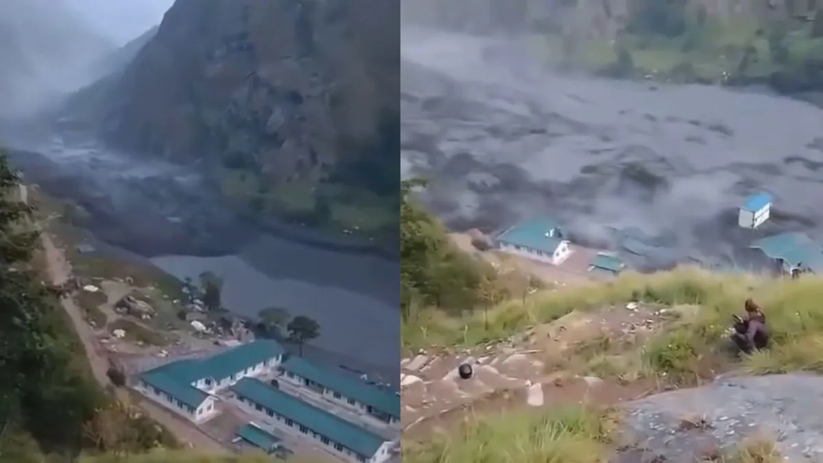 नेपाल में एक बार फिर भयानक बाढ़, सब कुछ बहा ले गई बूढ़ी गंडक नदी की धारा; भयावह VIDEO आया सामने