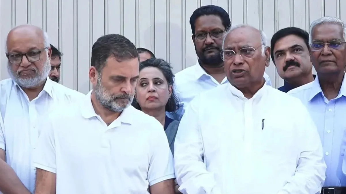 'लोकतंत्र को बचाने की लड़ाई में हम एकजुट', विपक्षी नेताओं के साथ बैठक के बाद बोले राहुल गांधी