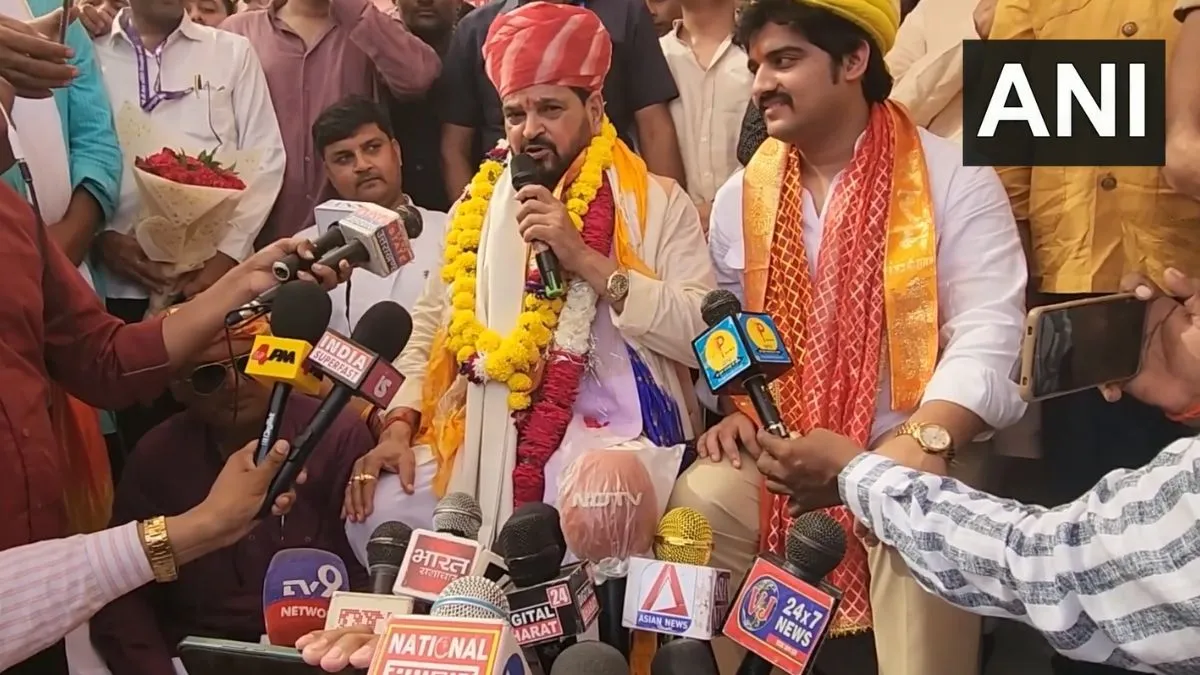 बीजेपी नेता बृजभूषण शरण सिंह का आरोप- ''एलन मस्क के इशारे पर हो रहा आंदोलन'', देश के खिलाफ हो रही साजिश