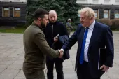 Boris Johnson Volodymyr Zelenskyy- India TV Hindi