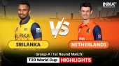 SL vs NED, T20 World Cup, live score- India TV Hindi