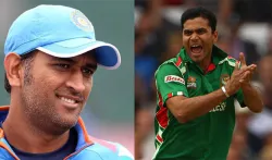 dhoni and mashrafe mortaza- India TV Hindi