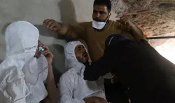 chemical attack in syria 58 kills dead- India TV Hindi