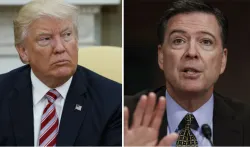 Donald Trump and James Comey | AP Photo- India TV Hindi