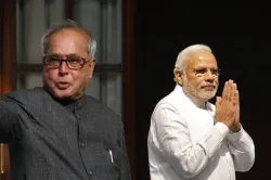 Modi-Pranab- India TV Hindi