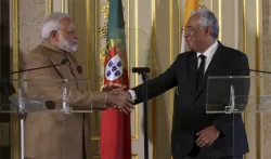 Narendra Modi and Antonio Costa | PTI Photo- India TV Hindi