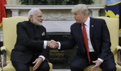 china reaction on modi trump meeting- India TV Hindi