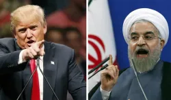 Donald Trump and Hassan Rouhani | AP Photo- India TV Hindi