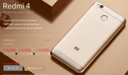 Xiaomi Redmi 4 खरीदने का आज फिर मिलेगा मौका, कुछ ही देर में अमेजन और mi.com पर शुरू होगी फ्लैश सेल- India TV Paisa