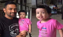 DHONI WITH ZIVA- India TV Hindi