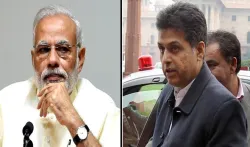 narendra modi and manish tewari- India TV Hindi