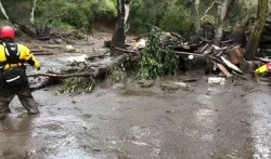 California landslide after severe storm death to 13 people...- India TV Hindi