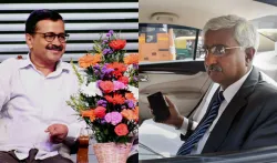 Arvind Kejriwal and Anshu Prakash | PTI Photos- India TV Hindi