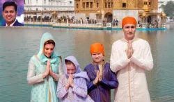 Justin Trudeau with his family visits Golden Temple | PTI Photo- India TV Hindi