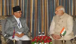 KP Sharma Oli and Narendra Modi | PTI File Photo- India TV Hindi