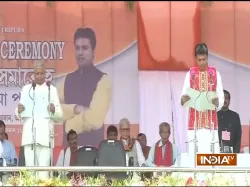 Biplab-Deb-sworn-in-as-Tripura-CM- India TV Hindi